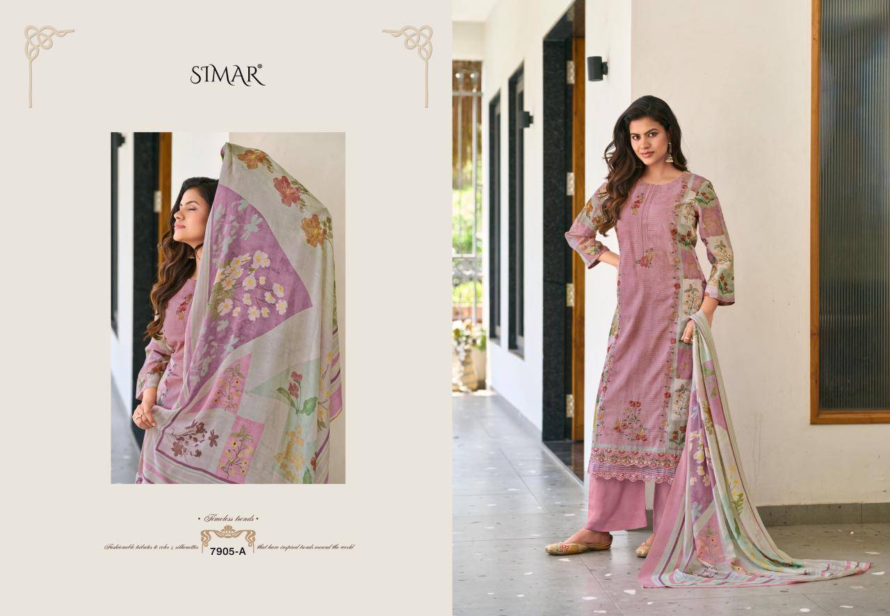 Sohina By Glossy 7905A to 7905D Series Beautiful Pakistani Suits Colorful Stylish Fancy pure mal Dresses At Wholesale Price